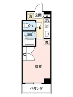 マイナビSTAYミライエ恵比寿駅北【5階】の間取り