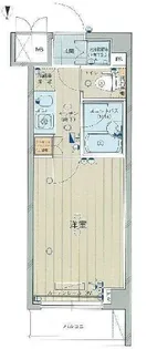 ルーブル武蔵小山弐番館【4階】の間取り