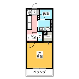 Sha Maison Le confort【2階】の間取り