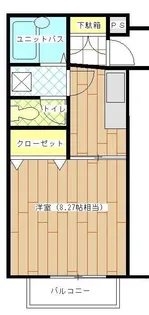 メゾン・ド・タキ【1階】の間取り