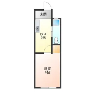 RIZEONE天神ノ森レジデンス【2階】の間取り