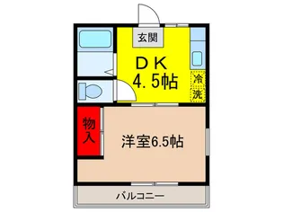 ロ-トス高島平【2階】の間取り