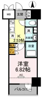 ホウエイコート秋葉原(ホウエイコートアキハバラ)【2階】の間取り