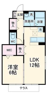ソフィア野川【1階】の間取り