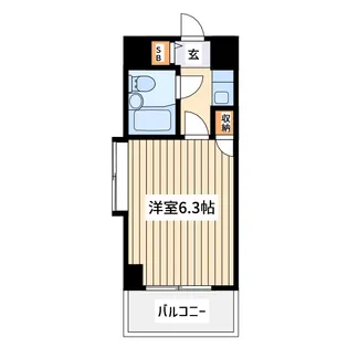 ホーユウコンフォルト大和中央【3階】の間取り