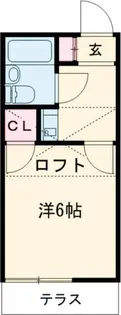 サニースポット【1階】の間取り