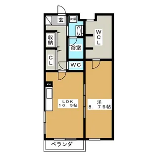 アヴニール吉祥寺【4階】の間取り