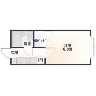 アリス太田第8-1【2階】の間取り