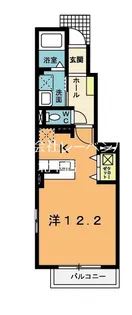 シスター・パラッツォA【1階】の間取り
