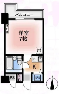 パレ・ドール八王子III【3階】の間取り