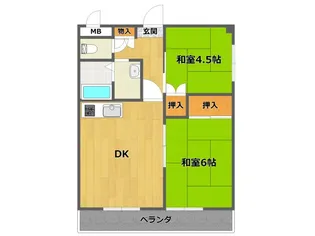 ドルチェK&Y【3階】の間取り