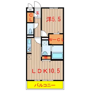 オズシティ【3階】の間取り