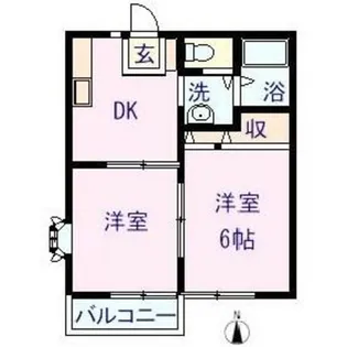 ファミール青山【2階】の間取り