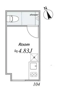 trias223【1階】の間取り