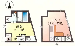 プロスペラAの間取り