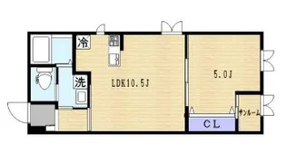 ラヴィエント綾瀬【5階】の間取り