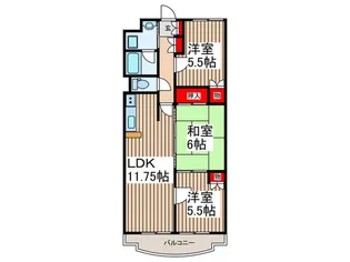 サンジェルマン 2【2階】の間取り
