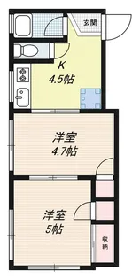 池袋寿荘【1階】の間取り