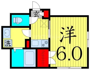 ヘーベルメゾン北綾瀬【1階】の間取り