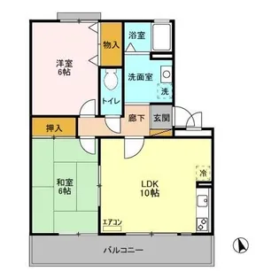 ミルフィーユ壱番館【3階】の間取り
