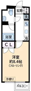 プレール・ドゥーク北新宿III【2階】の間取り