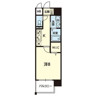 ライズ光の森【5階】の間取り
