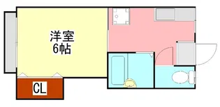 サクセスブルー【1階】の間取り
