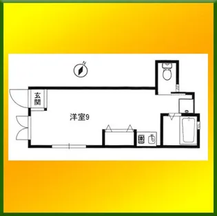 ラ・セルジュ【1階】の間取り