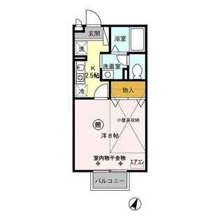 リヴェール【2階】の間取り