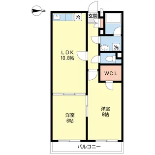 パルステージ・K【2階】の間取り