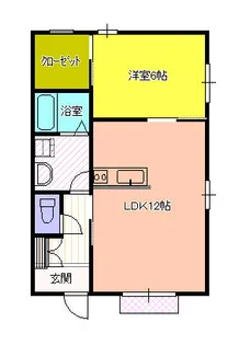 セシル【1階】の間取り