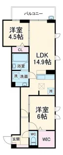 セレーノ・フォレ【2階】の間取り