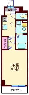 フォルトゥーナ【1階】の間取り