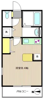 キャロット【2階】の間取り