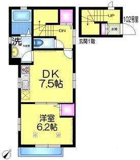 BLOW HOUSEの間取り