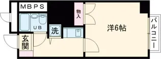 ニューパレス【3階】の間取り