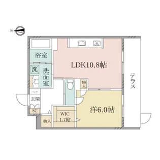 (シニア限定)へーベルヴィレッジ新子安~アーバンパークサイド~【3階】の間取り