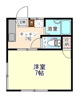 若葉光ハイツ【1階】の間取り