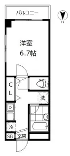殿山IVY【3階】の間取り