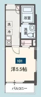 MELDIA清新4丁目【2階】の間取り
