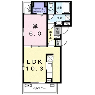 セイバリー西葛西II【2階】の間取り