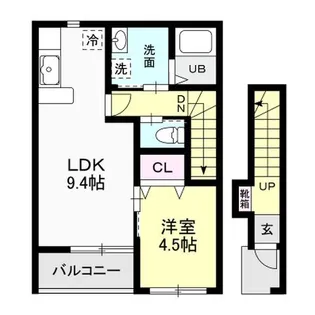 Afecto I(アフェクト I)【2階】の間取り