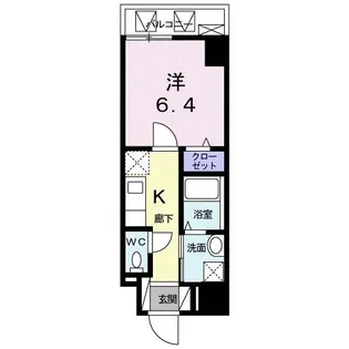 リベルラ【5階】の間取り