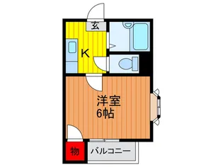 ドルチェ門真【1階】の間取り