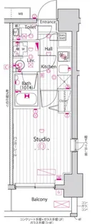 ガーラ・グランディ川口並木【6階】の間取り