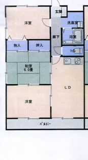 エクセル北町【2階】の間取り