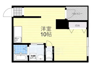 大京ビルマンション新大阪【6階】の間取り