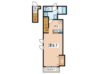 アメニティハウス代沢【2階】の間取り