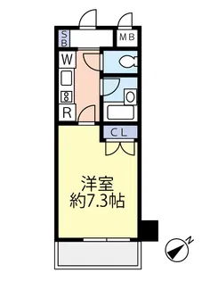 グランヴァン上板橋【6階】の間取り