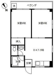 ヒカリハイツ【3階】の間取り
